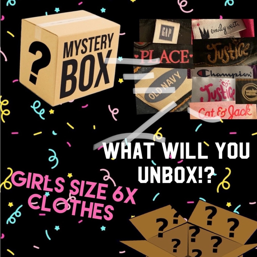 Girls size 6x clothes